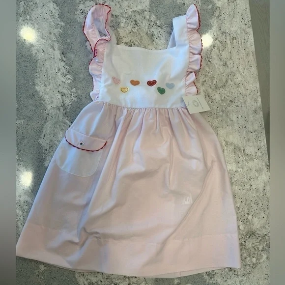 The Proper Peony Heart Dress Size 7 - Picture 3 of 10